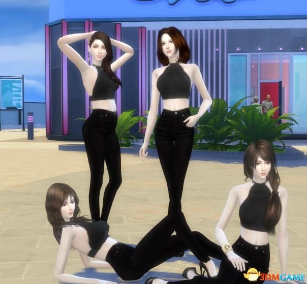 模拟人生4 超级性感韩国女团MOD