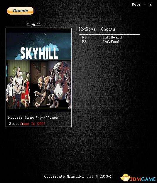 天空之山Skyhill v1.1.20无限生命无限食物修改器