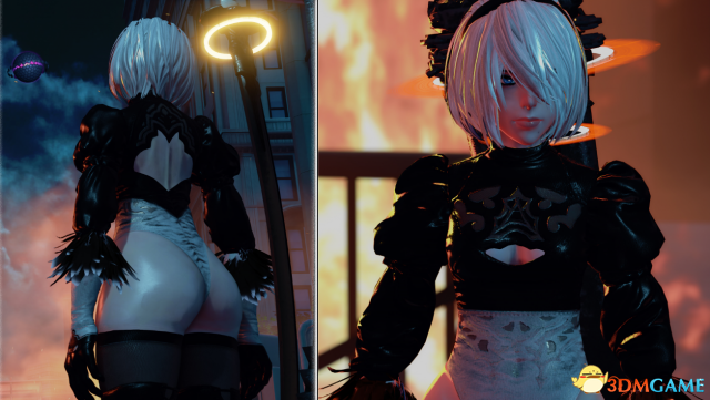 街头霸王5 嘉米尼尔2B战斗装无裙子版MOD