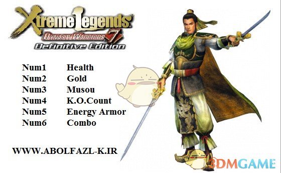 《真三国无双6》v1.0六项修改器[Abolfazl]