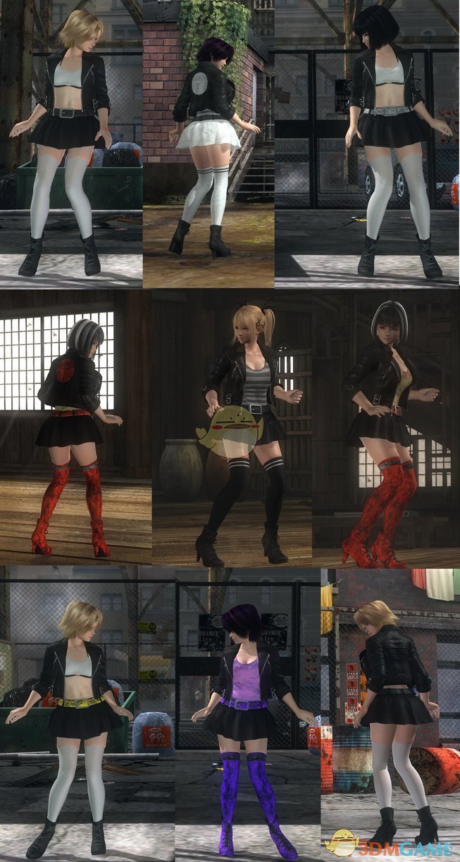 《死或生5：最后一战》Marie黑色夹克MOD