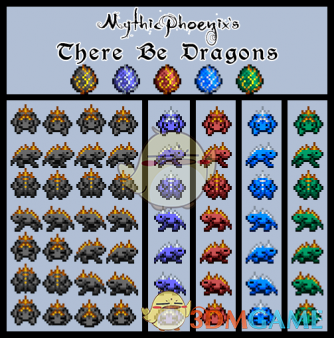 《星露谷物语》五彩龙MOD