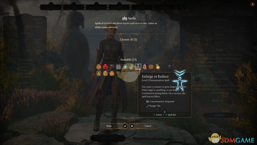 《博德之门3》未实现的5e咒术MOD