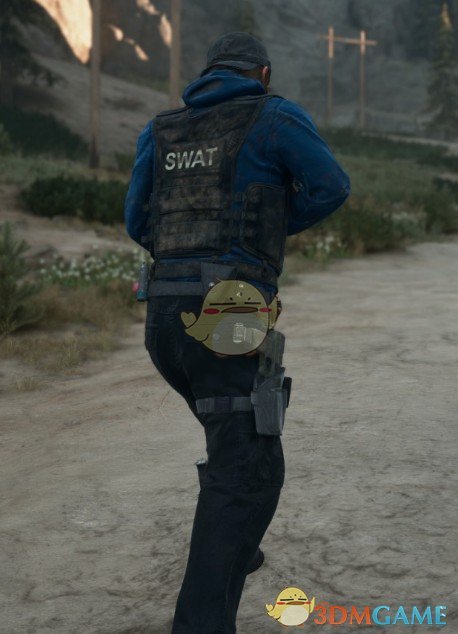 《往日不再》蓝色上衣便衣特警服装MOD