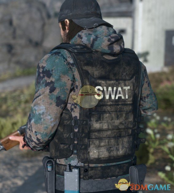 《往日不再》数码迷彩特警服装MOD