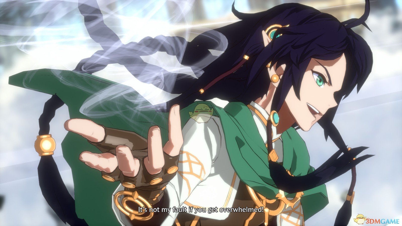 《地下城与勇士：决斗》原神温迪配色风法MOD