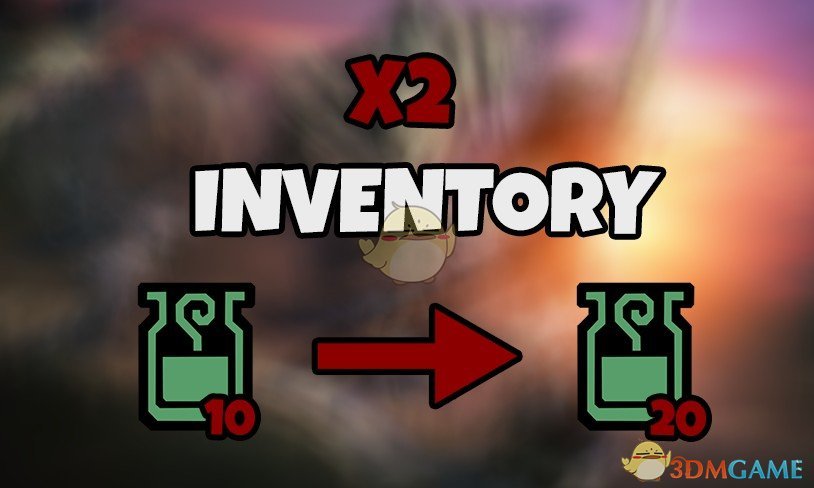 《怪物猎人：崛起》两倍物品上限MOD下载