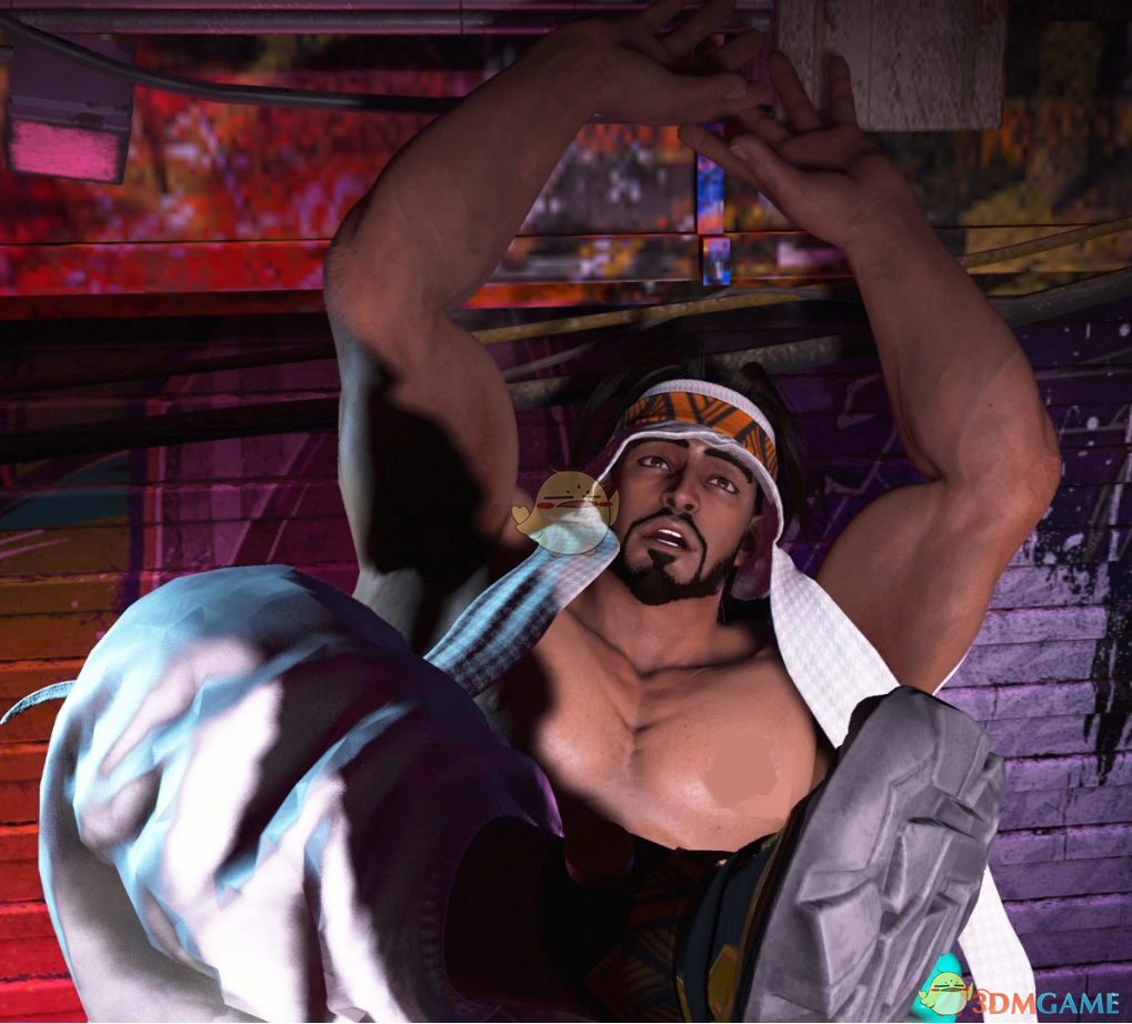 《街头霸王6》健硕的剃毛的拉希德德MOD