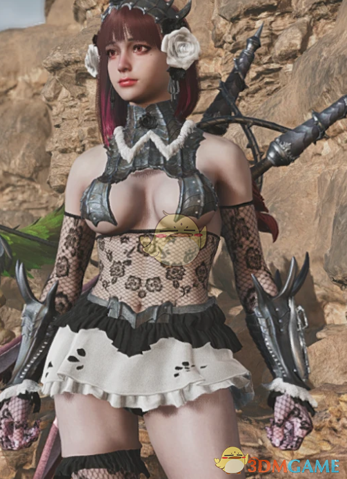 《怪物猎人：荒野》刺花蜘蛛蕾丝紧身衣MOD