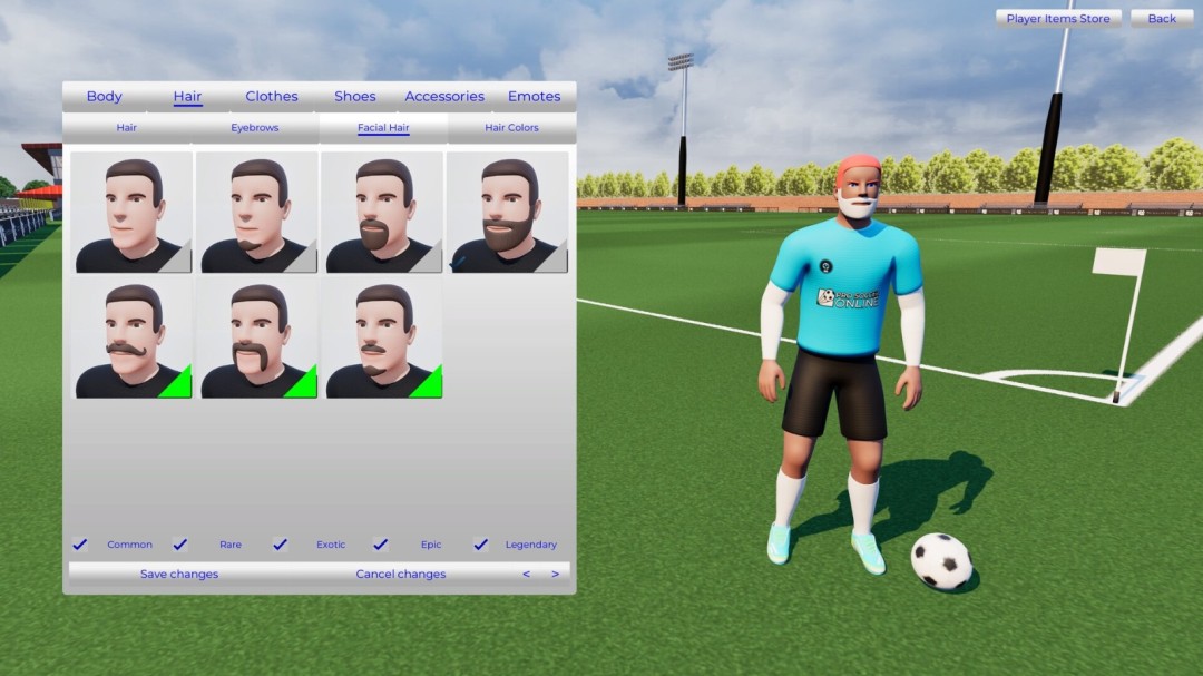 《Pro Soccer Online》游戏库