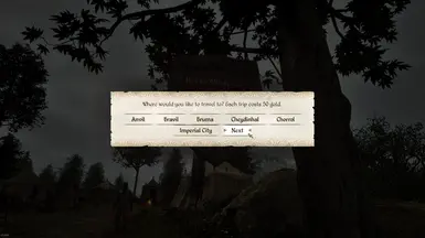 《上古卷轴4：湮灭重制版》马厩之间的旅行MOD