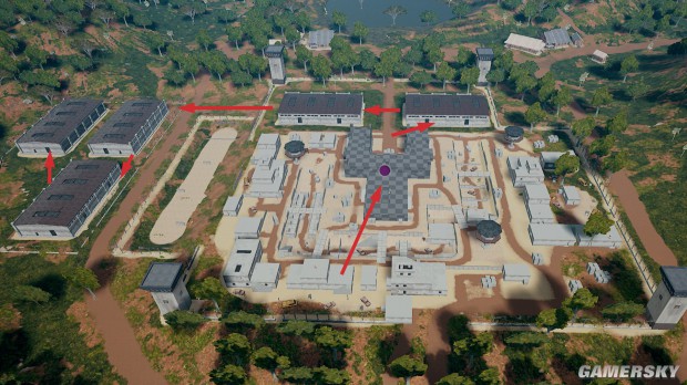 《绝地求生》4x4地图资源分布跳伞位置全解