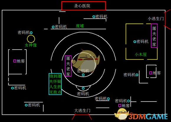 《第五人格》全地图地窖刷新点介绍